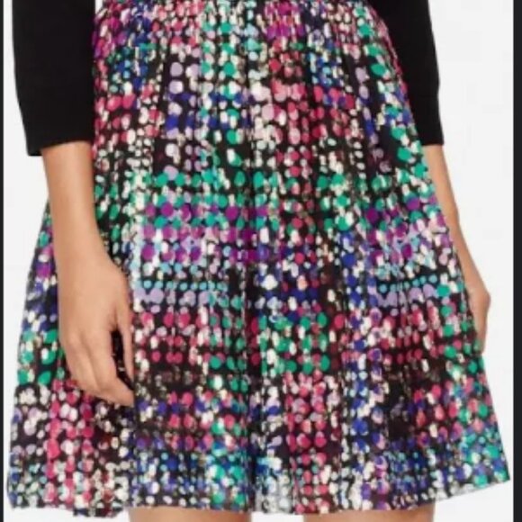 Kate Spade Make Magic Metallic Multi Dot Skirt - Picture 2 of 3